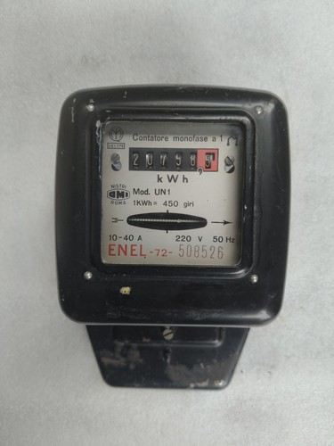 Contatore enel monofase - contatore,