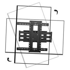 Portrait Swivel TV Wall Mount