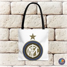 Borsa tote FC Internazionale Milano calcio club simbolo logo poliestere