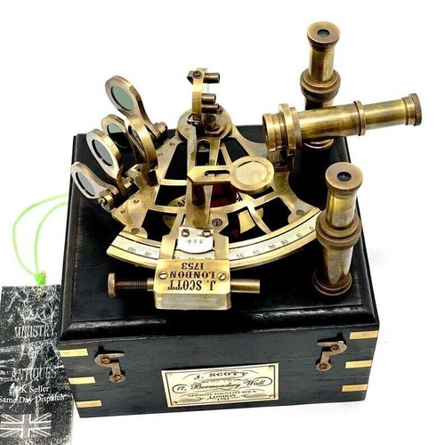 Scatola legno sestante - legno, di
