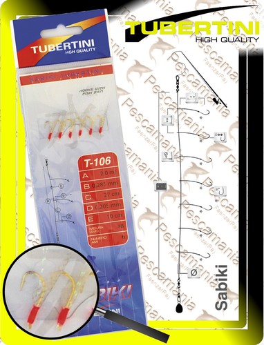 Sabiki tubertini 106 - tubertini, t-106