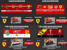 Ferrari F1 Sfondo per F1 1/18