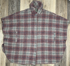 Poncho vintage Woolrich lana