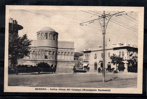 Messina 1908 cartolina - messina, 100%
