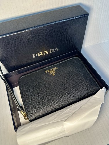 Portafoglio donna prada - prada, nero