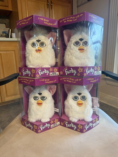 Originale bianco furby tiger - bianco,