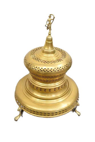 Antico braciere ottone anni - , 50