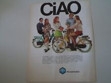 advertising Pubblicità 1971 PIAGGIO CIAO 50