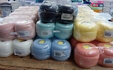 DALIA GIALLA  cotone per uncinetto 100 gr n. 8-12-16-25 filo di scozia