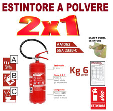 PAGHI 1 PRENDI 2   -- ESTINTORE A POLVERE  KG6