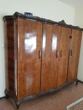 armadio in legno vintage in buono stato, marca Marcelletti fine anni 40,