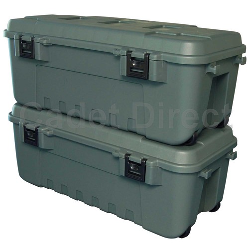 Baule portaoggetti militare - baule,
