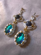 Orecchini Artigianali pietre