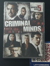 CRIMINAL MINDS QUINTA STAGIONE - DVD ITA SERIE TV in italiano