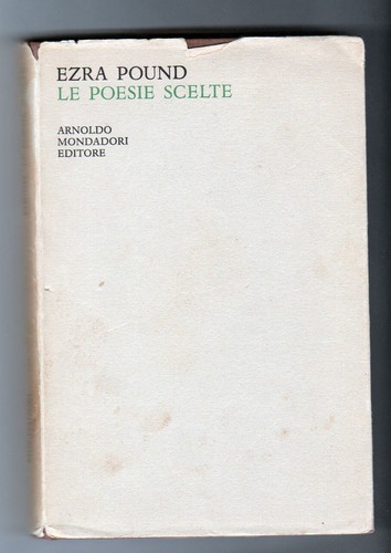 Ezra pound poesie scelte - le,