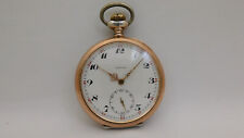 Orologio da tasca funziona argento ZENITH silver pocket watch Works A208
