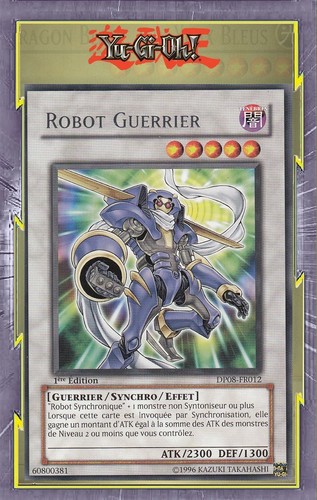 Robot guerrier dp08 - robot, dp08-fr012