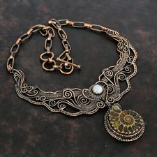 Collana regolabile rame - in,