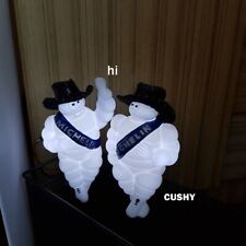 Bambola 8" Michelin Uomo + LED + Cappello Bibendum Pubblicità da Collezione Decorazione Pneumatici Insegna Benvenuto