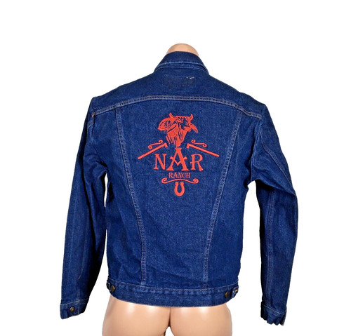 Giacca denim vintage wrangler - denim,