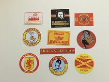 CATANZARO 10 ADESIVI ULTRAS WILD EAGLES FRONTE SUDISTA MODS 1973 GRUPPO CORVO