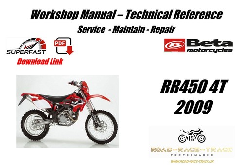 Beta rr450 manuale - beta, officina
