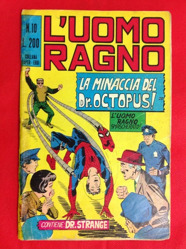 Uomo ragno 10 corno - l'uomo, n.10