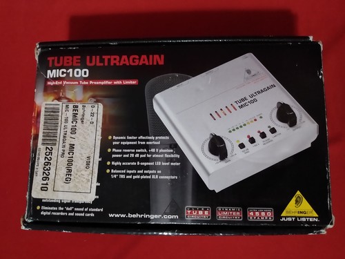 Behringer mic100 ultragain pro - behringer,