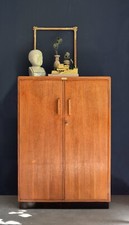 Antico Armadio Art Decò a due Ante in Rovere | Inghilterra, anni '30 CWS ltd