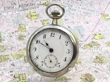 Orologio Da Tasca Epoca Primi 900 . Conversione Da Cronografo .