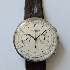 ULYSSE NARDIN-CRONO-ACCIAIO-UFO-DISCO VOLANTE-RUOTA A COLONNE-38,7MM-VALJOUX 23-