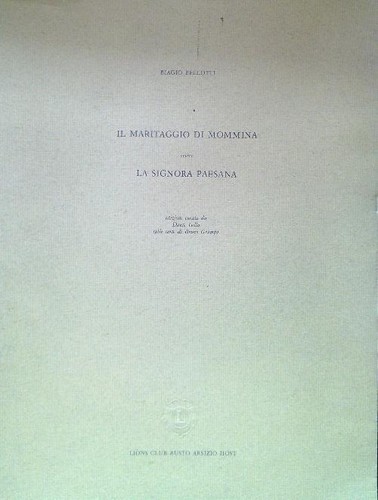 Maritaggio mommina - il, di