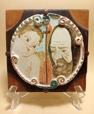 CERAMICA PADRE PIO Legno