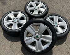 4 CERCHI IN LEGA ORIGINALI 17" CERCHI SKODA SUPERB 3U 3U0601025K 7x17 ET37 RUOTA LIBERA