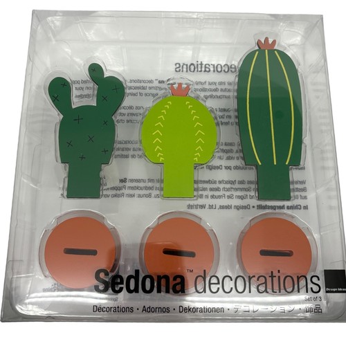 Sedona decorazioni cactus set - decorazioni,
