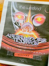 The Weeknd Tour Date Ad Live