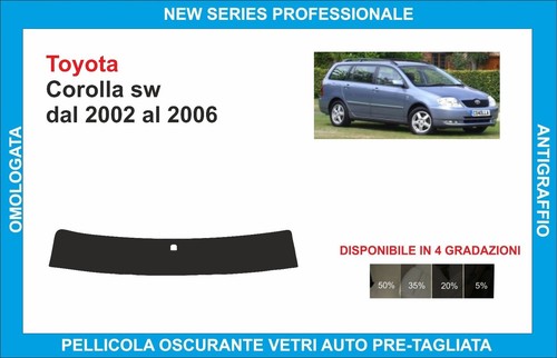 Fasce parasole vetri toyota - parasole,