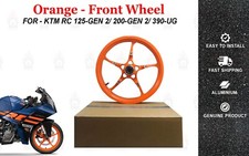 RUOTA ANTERIORE ARANCIONE PER