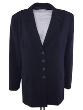 Idea Giacca Da Donna Blu 4 Bottoni Taglia 48 2Xl Regular Blazer Completo
