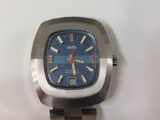Vetta Orologio vintage uomo cushion meccanico automatico ETA 2783 36 mm