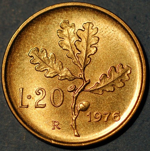 Italy lire 1976 - 1976, km#