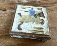 Antico disegno di cavaliere o