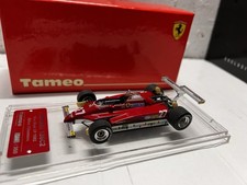Ferrari 126 C2 F1 GP Long Beach 1982 Gilles Villeneuve Tameo 1/43 Factory Built