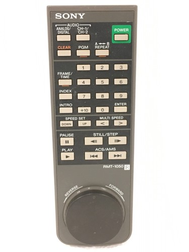 Sony rmt 1050 laserdisc player - rmt-1050,