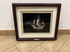 Quadro Con Caravella Santa Maria All’interno