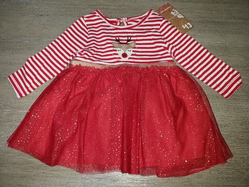Vestito renna rosso - vestito,