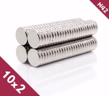 Magneti al neodimio 10x2 mm