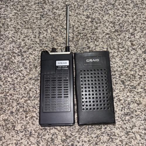 Scanner craig vhf - vhf, 4
