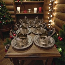 Set Da 12 Pezzi Argento 800*6