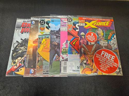1991 marvel image lotto - 1991, dc